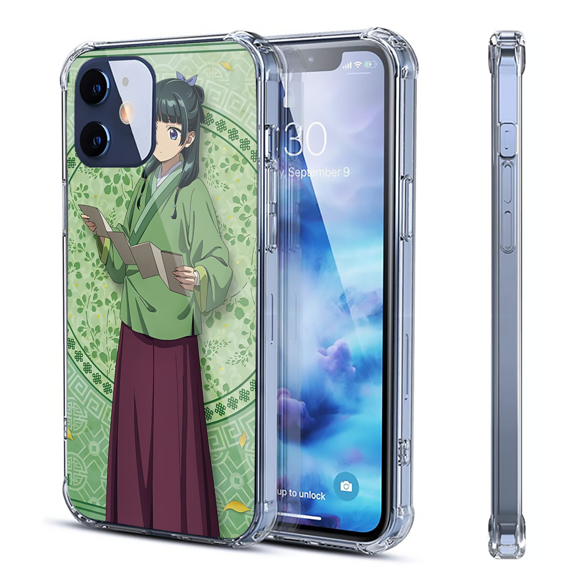 （画像用） 薬屋のひとりごと The Apothecary Diaries 【iPhone 12シリーズ対応】透明スマホケース（クリアソフトケース）